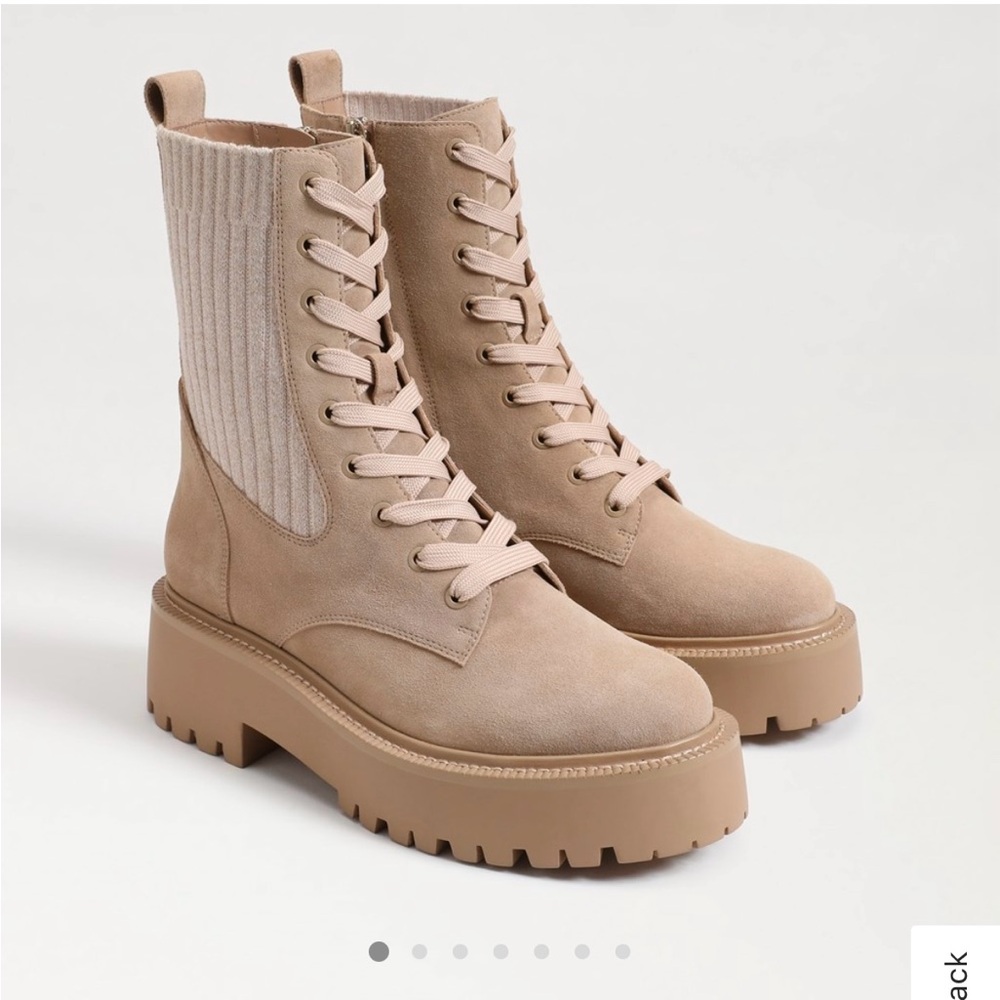 Sam Edelman Evina Combat Boot Size 6.5